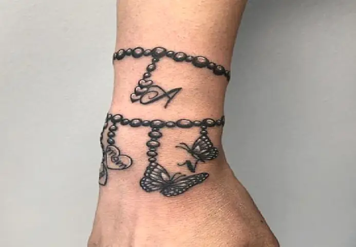 Hình Xăm Vòng Tay Nhật Cổ