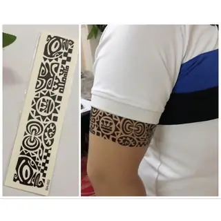 Hình Ảnh Cho Hình Xăm Vòng Tròn Ở Bắp Tay Nam: