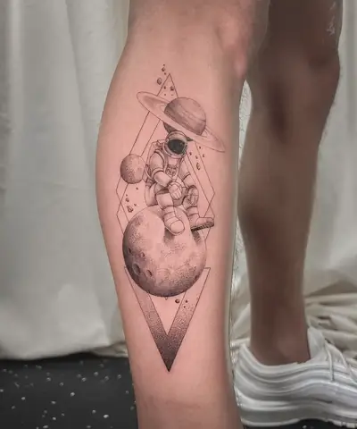 Hình Xăm Vũ Trụ Galaxy Hình Xăm Vũ Trụ Galaxy