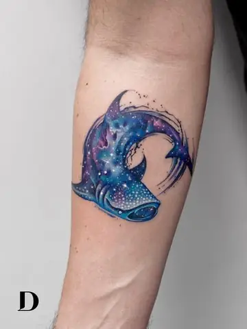 Hình Xăm Vũ Trụ Galaxy Hình Xăm Vũ Trụ Galaxy