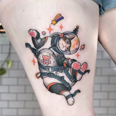 Hình Xăm Vũ Trụ Galaxy Hình Xăm Vũ Trụ Galaxy