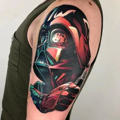 Hình Xăm Vũ Trụ Galaxy Hình Xăm Vũ Trụ Galaxy