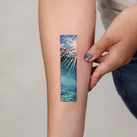 Hình Xăm Vũ Trụ Galaxy Hình Xăm Vũ Trụ Galaxy