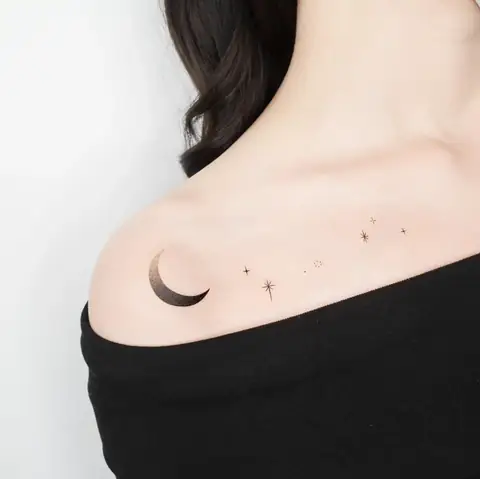 Hình Xăm Vũ Trụ Galaxy Hình Xăm Vũ Trụ Galaxy