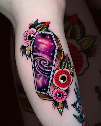 Hình Xăm Vũ Trụ Galaxy Hình Xăm Vũ Trụ Galaxy