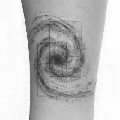Hình Xăm Vũ Trụ Galaxy Hình Xăm Vũ Trụ Galaxy