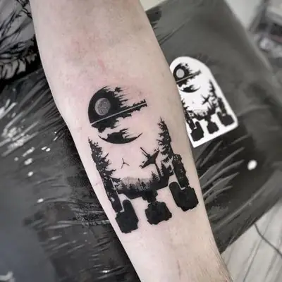 Hình Xăm Vũ Trụ Galaxy Hình Xăm Vũ Trụ Galaxy