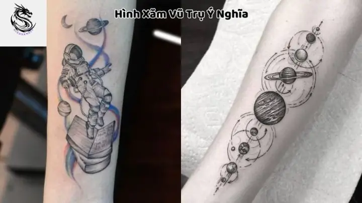 Hình Xăm Vũ Trụ: Ẩn Ý Sâu Sắc Sau Những Kiệt Tác "bất Tử" Trên Da Hình Xăm Vũ Trụ: Ẩn Ý Sâu Sắc Sau Những Kiệt Tác "bất Tử" Trên Da