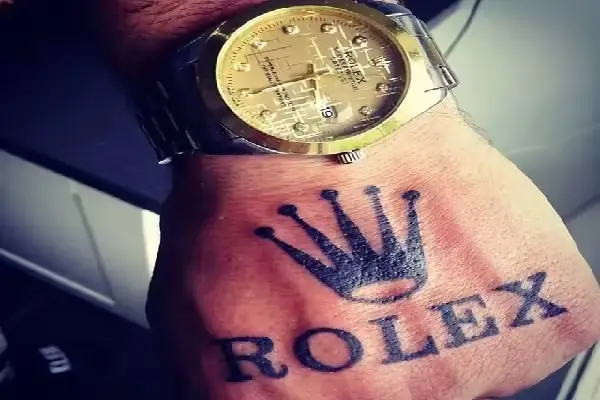 Hình Xăm Vương Miện Rolex