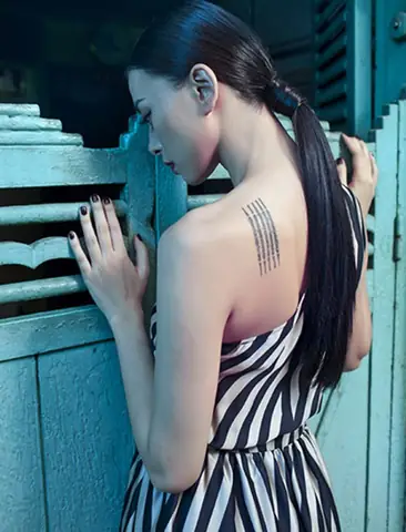 Hình Xăm Chữ Thái May Mắn