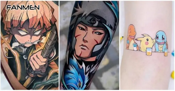 13. Các Hình Xăm Anime