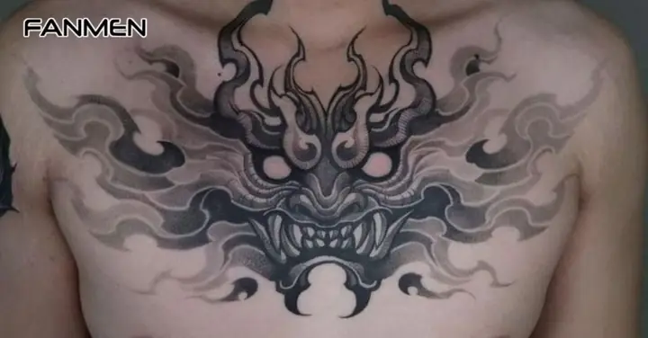 16. Các Hình Xăm Hình Mặt Quỷ