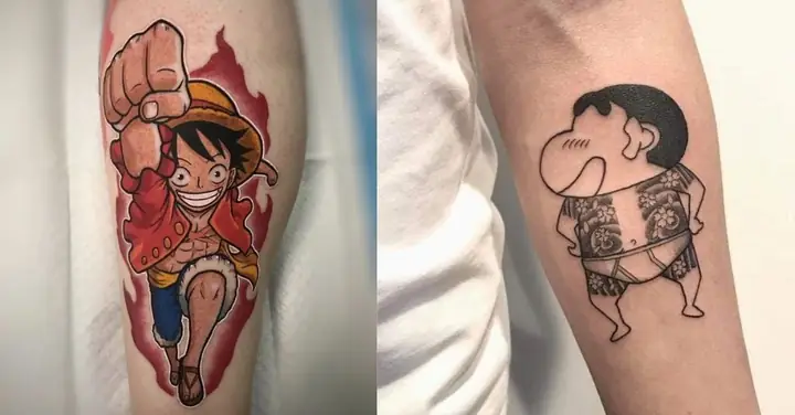 13. Các Hình Xăm Anime