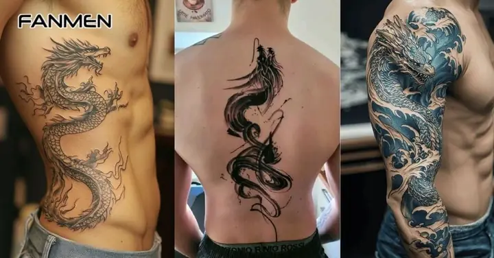 14. Các Hình Xăm Hình Rồng Đẹp