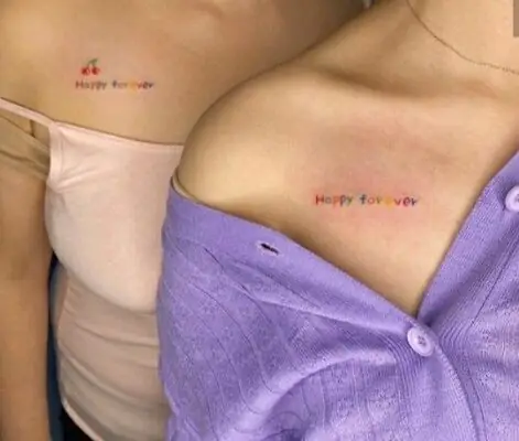Gợi Ý Những Vị Trí Xăm Hình Xăm Chữ Ý Nghĩa Về Tình Bạn Đẹp Nhất