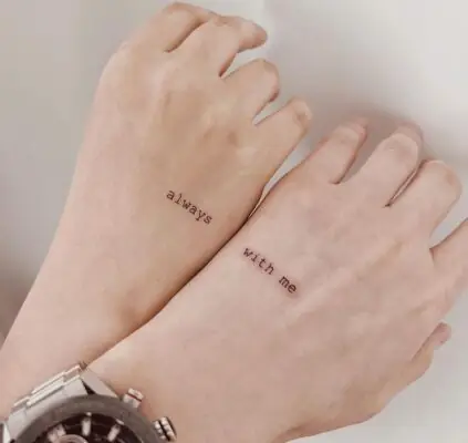 Top 999+ Mẫu Hình Xăm Chữ Ý Nghĩa Về Tình Bạn Cho Anh Em