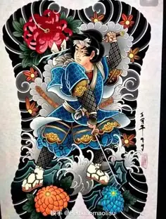Irezumi Hình Xăm Nhật Cổ Full Lưng Là Gì?