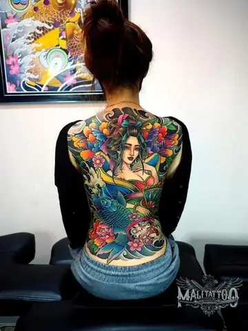 Irezumi Hình Xăm Nhật Cổ Full Lưng Là Gì?