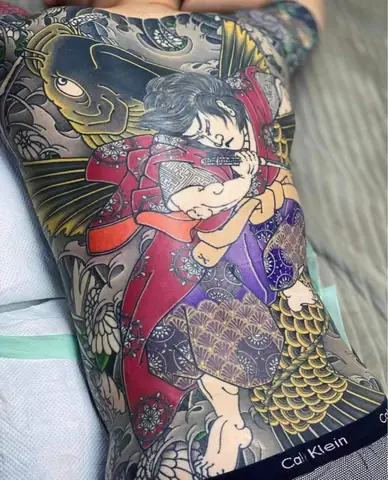 Irezumi Hình Xăm Nhật Cổ Full Lưng Là Gì?