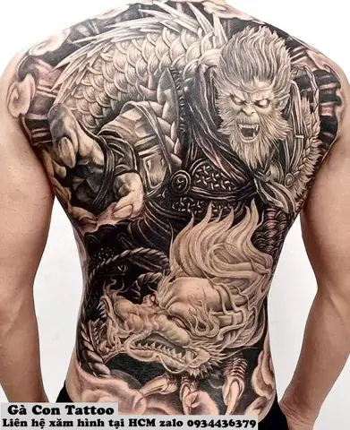 Top 20 Hình Xăm Tôn Ngộ Không Full Lưng Sang Trọng Và Đẳng Cấp Nhất