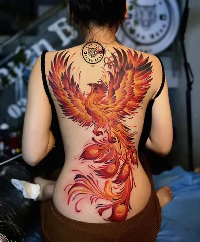 Hình Ảnh Cho Khung Hình Xăm Kỳ Lân Kín Lưng: