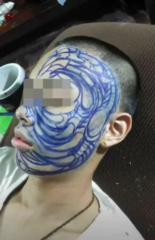 Hình Ảnh Cho Khung Hình Xăm Kỳ Lân Kín Lưng:
