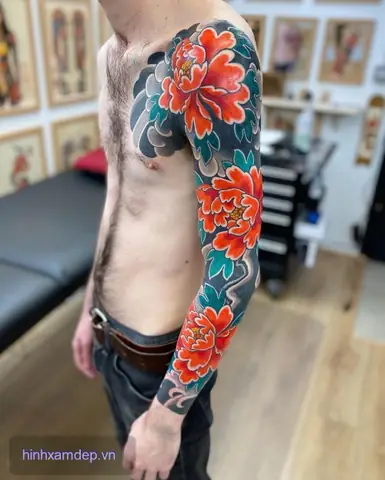 Hình Xăm Đẹp Hình Xăm Hoa Mẫu Đơn Nhật Cổ Với Ý Nghĩa Sâu Sắc Và Tinh Tế Hình Xăm Đẹp Hình Xăm Hoa Mẫu Đơn Nhật Cổ Với Ý Nghĩa Sâu Sắc Và Tinh Tế