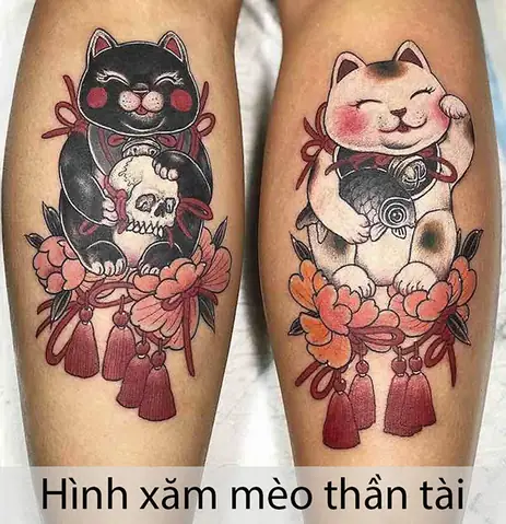 Làm Thế Nào Để Lên Màu Cho Hình Xăm Mèo Thần Tài Đẹp Và Bền? Làm Thế Nào Để Lên Màu Cho Hình Xăm Mèo Thần Tài Đẹp Và Bền?