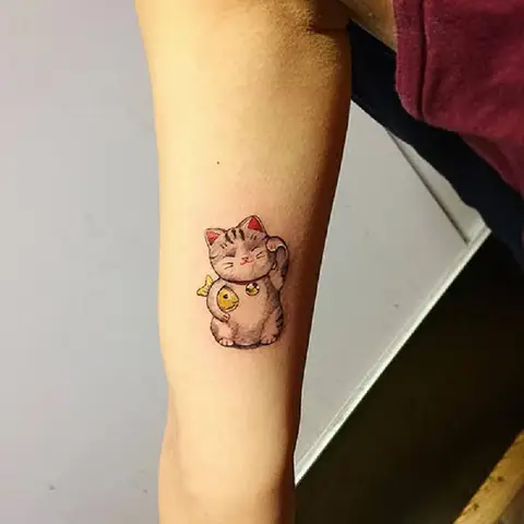 Làm Thế Nào Để Lên Màu Cho Hình Xăm Mèo Thần Tài Đẹp Và Bền? Làm Thế Nào Để Lên Màu Cho Hình Xăm Mèo Thần Tài Đẹp Và Bền?