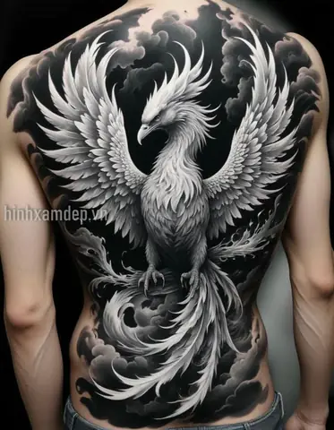 Tá»ng Há»£p Máº«u Vã Nhá»¯ng Læ°u Ã½ Khi Xäm Hã¬nh Phæ°á»£ng Hoã Ng Tráº¯ng Äen