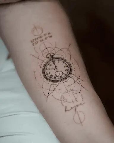 Hã¬nh Xäm Äá»ng Há» Äæ¡n Giáº£n