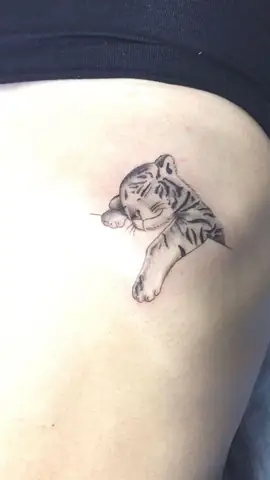 Hình Xăm Hổ Cute