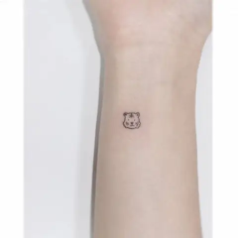 Hình Xăm Hổ Mini
