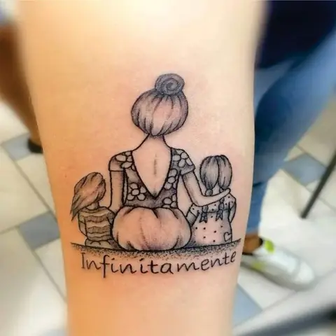 Hình Xăm Gia Đình