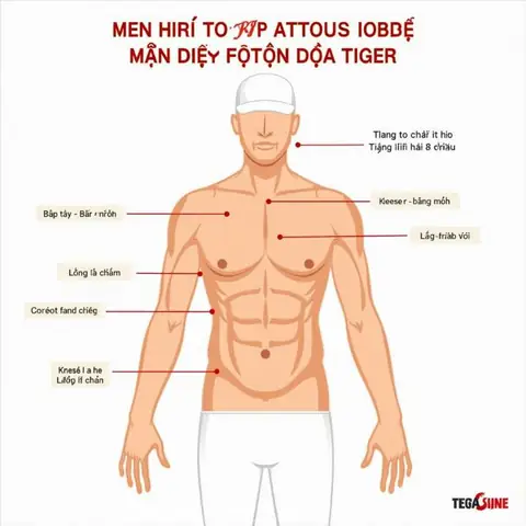 Lựa Chọn Vị Trí Xăm Hình Phù Hợp Cho Nam Tuổi Dần
