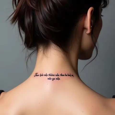 Lựa Chọn Vị Trí Xăm Những Dòng Chữ Ý Nghĩa Cho Nữ