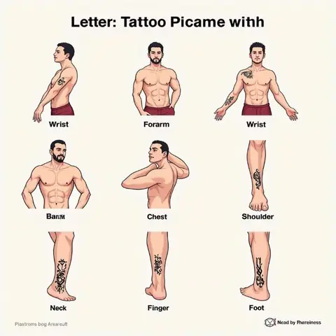 Vị Trí Xăm Hình Xăm Chữ Đẹp Và Ý Nghĩa Trên Cơ Thể