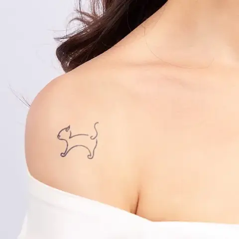 Những Hình Xăm Thú Cưng Đẹp Ở Bả Vai Cho Nữ