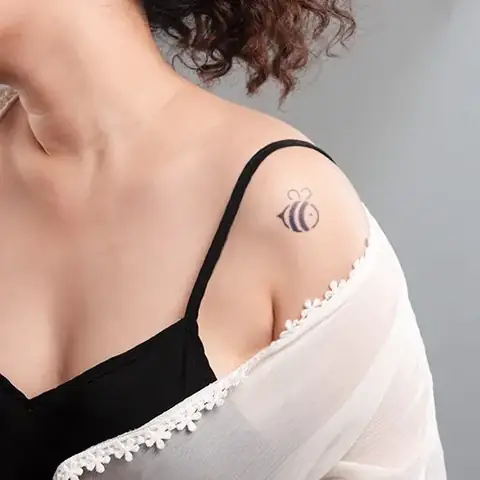 Những Hình Xăm Đẹp Cho Nữ Ở Vai Mini Đơn Giản