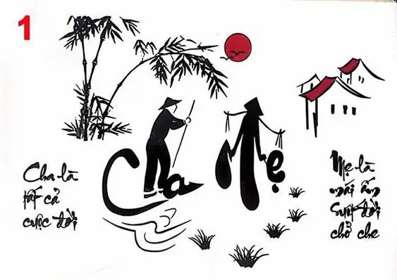 Hình Xăm Chữ Ý Nghĩa Về Gia Đình