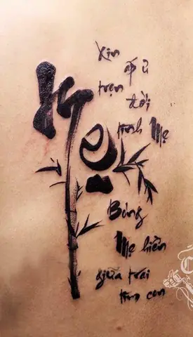 Hình Xăm Chữ Ý Nghĩa Về Gia Đình