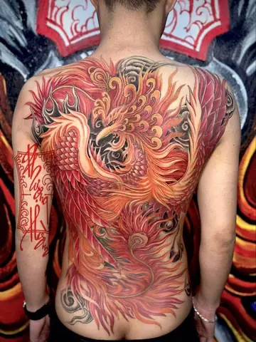 Ý Nghĩa Của Phượng Hoàng Trong Phong Thủy Đối Với Hình Xăm?