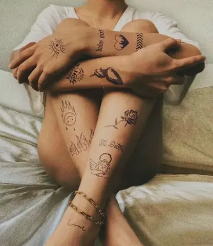 Hình Xăm Ở Đùi