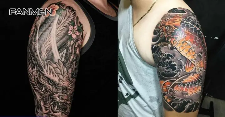 Hình Xăm Tay Nam Đơn Giản Về Rồng