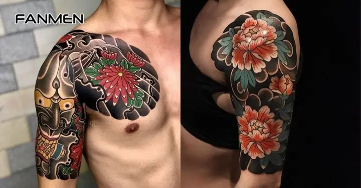 Xăm Bắp Tay Nhật Cổ Cho Nam