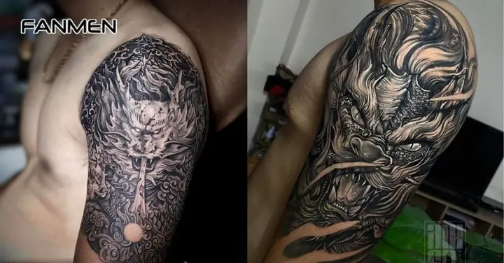 Hình Xăm Tay Nam Đơn Giản Về Rồng