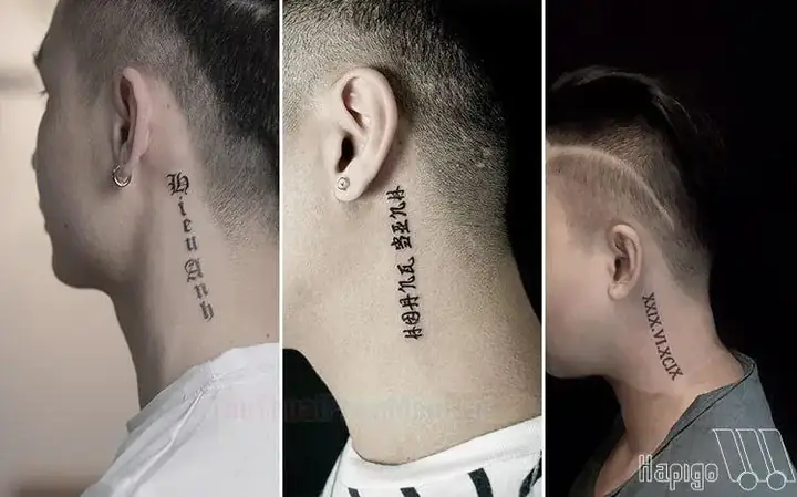 Hình Ảnh Cho Hình Xăm Chữ Ở Eo Cho Nam: