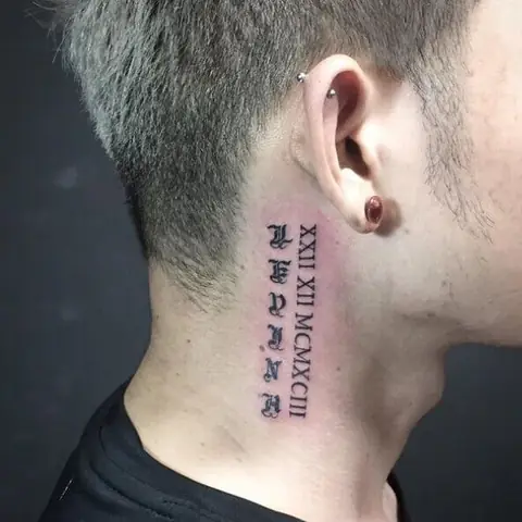 Hình Ảnh Cho Hình Xăm Chữ Ở Eo Cho Nam: