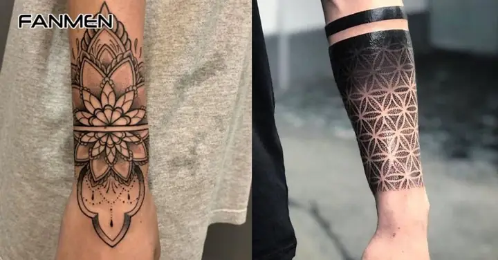 Hình Xăm Mandala Cổ Tay