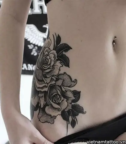 Những Vị Trí Nào Để Xăm Hình Hoa Hồng